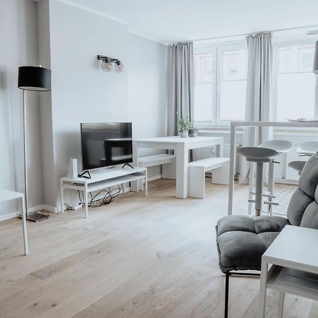 2-Zimmer City Apartment 57M² Mit King Size Bett Und Kueche มึนสเทอร์ ภายนอก รูปภาพ