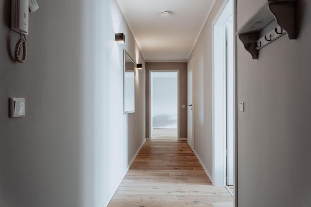 2-Zimmer City Apartment 57M² Mit King Size Bett Und Kueche มึนสเทอร์ ภายนอก รูปภาพ