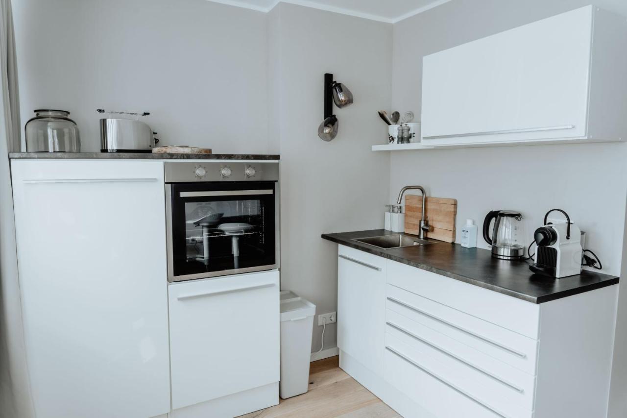 2-Zimmer City Apartment 57M² Mit King Size Bett Und Kueche มึนสเทอร์ ภายนอก รูปภาพ
