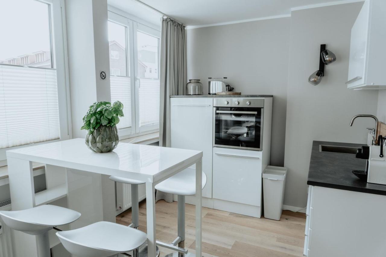 2-Zimmer City Apartment 57M² Mit King Size Bett Und Kueche มึนสเทอร์ ภายนอก รูปภาพ