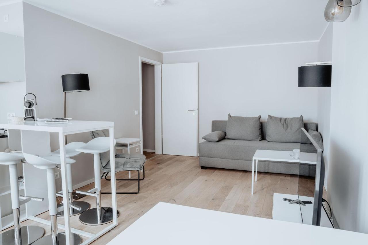 2-Zimmer City Apartment 57M² Mit King Size Bett Und Kueche มึนสเทอร์ ภายนอก รูปภาพ